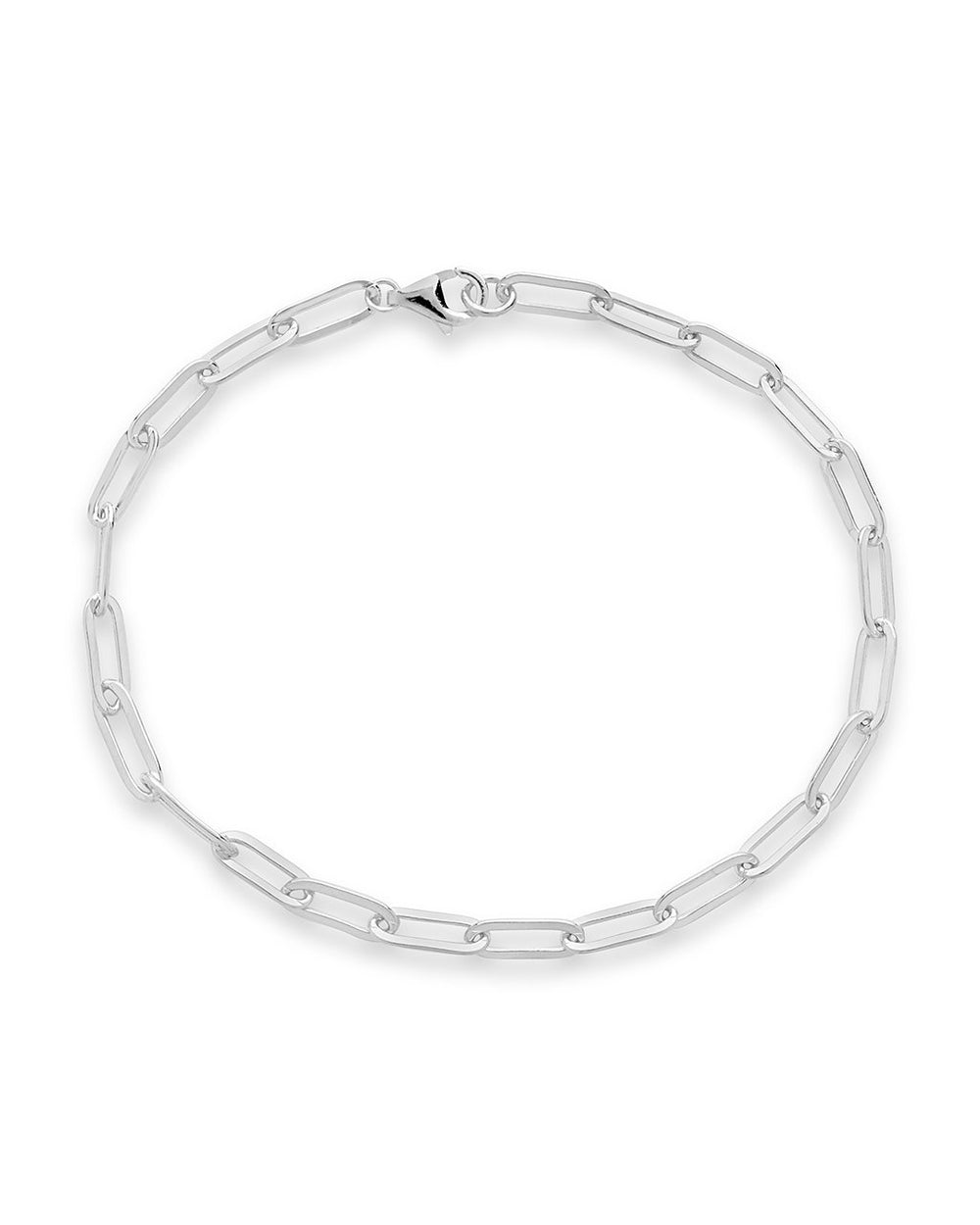 Sterling Silver Small Link Bracelet - Sterling Forever