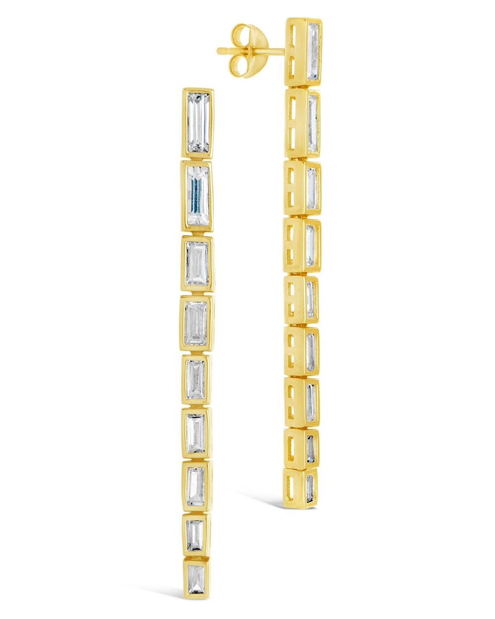 Bianca Dangle Earrings Earring Sterling Forever Gold 