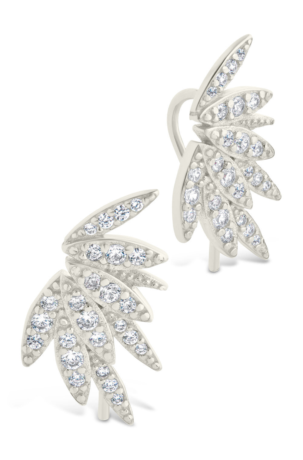 Sterling Silver Devon CZ Earrings