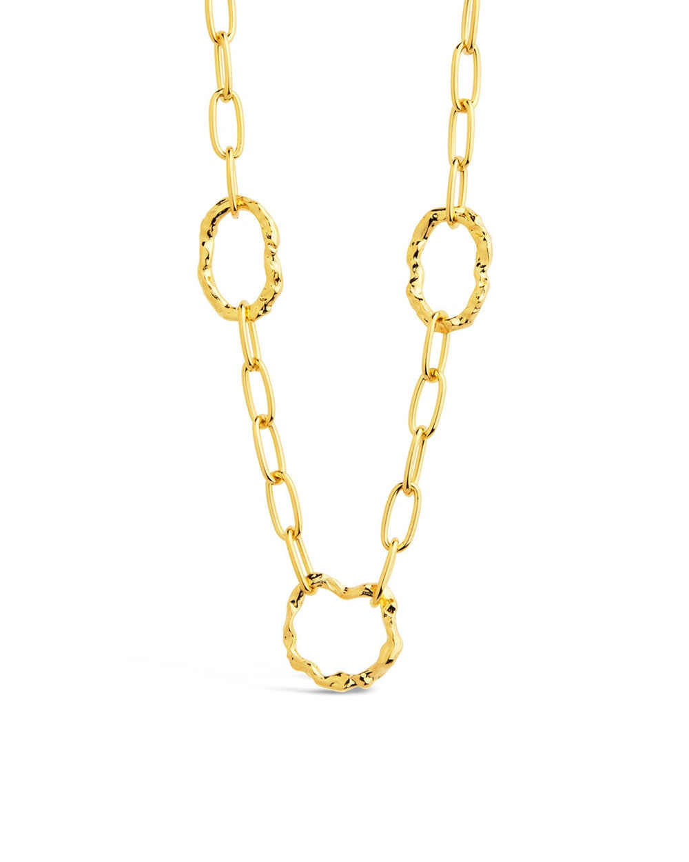 Ira Chain Necklace Necklace Sterling Forever Gold