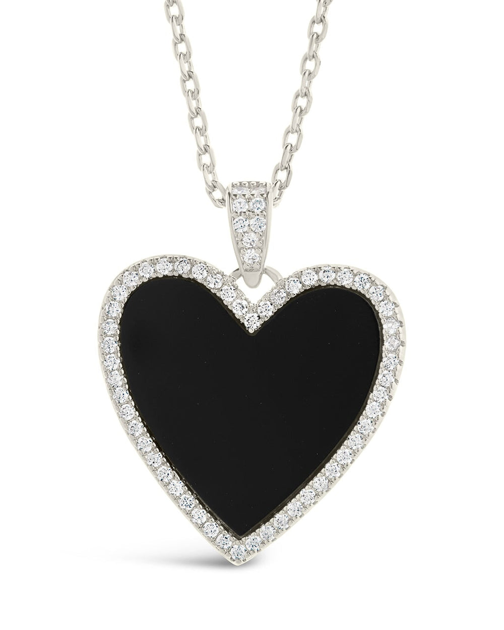 Tara Heart Pendant Necklace Sterling Forever Silver 